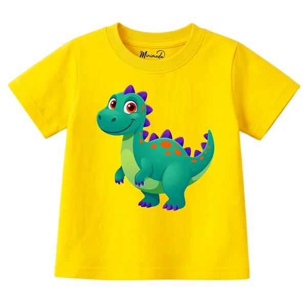 Candy_Cane_Penguin_&_Spiky_Dino_|_Red_&_Yellow_Cotton_Co-ord_Set_Combo_for_Boys_(Pack_of_2)