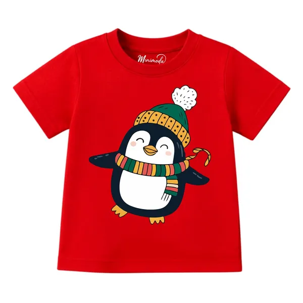 Candy_Cane_Penguin_&_Spiky_Dino_|_Red_&_Yellow_Cotton_Co-ord_Set_Combo_for_Boys_(Pack_of_2)