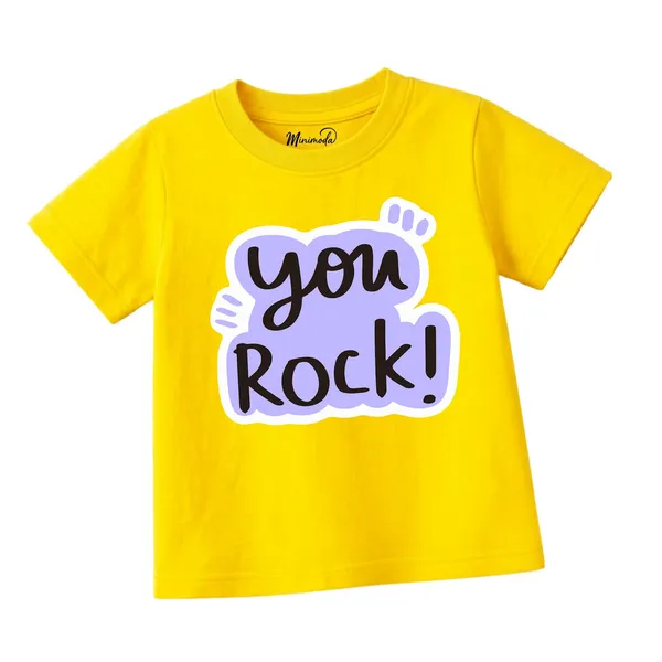 Green_Hat_Polar_Bear_&_You_Rock_|_Red_&_Yellow_Cotton_T-Shirt_Combo_for_Boys_&_Girls_(Pack_of_2)