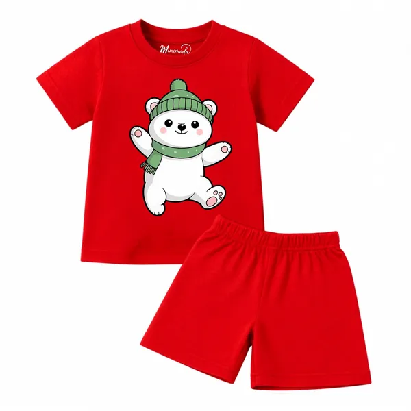 Green_Hat_Polar_Bear_&_You_Rock_|_Red_&_Yellow_Cotton_Co-ord_Set_Combo_for_Boys_(Pack_of_2)