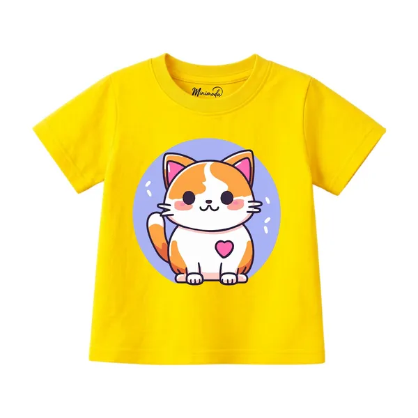 Cute_Script_&_Kitty_Circle_|_Red_&_Yellow_Cotton_T-Shirt_Combo_for_Girls_(Pack_of_2)