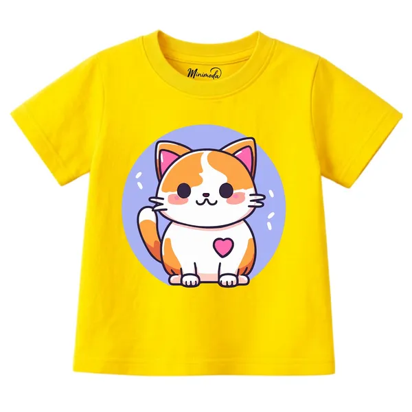 Cute_Script_&_Kitty_Circle_|_Red_&_Yellow_Cotton_Co-ord_Set_Combo_for_Girls_(Pack_of_2)