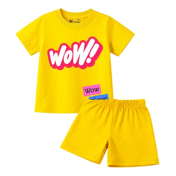 Waving_Panda_&_Wow_Time_|_Red_&_Yellow_Cotton_Co-ord_Set_Combo_for_Boys_(Pack_of_2)