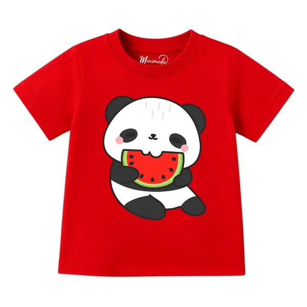 Watermelon_Panda_&_Music_Headphones_|_Red_&_Yellow_Cotton_Co-ord_Set_Combo_for_Girls_(Pack_of_2)