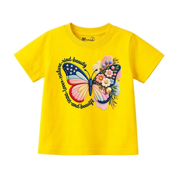 Kitty_Circle_&_Floral_Butterfly_|_Red_&_Yellow_Cotton_T-Shirt_Combo_for_Girls_(Pack_of_2)