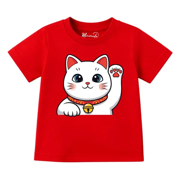 Lucky_Cat_&_Let's_Play_Pink_|_Red_&_Yellow_Cotton_Co-ord_Set_Combo_for_Girls_(Pack_of_2)