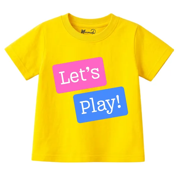 Lucky_Cat_&_Let's_Play_Pink_|_Red_&_Yellow_Cotton_Co-ord_Set_Combo_for_Girls_(Pack_of_2)