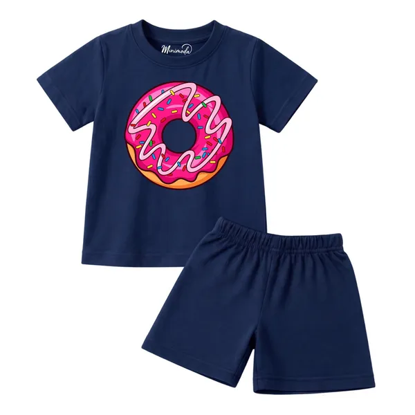 Teal_Beanie_Penguin_&_Sprinkle_Donut_|_Yellow_&_Deep_Blue_Cotton_Co-ord_Set_Combo_for_Girls_(Pack_of_2)