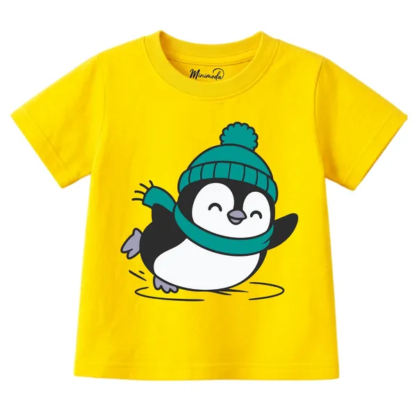 Teal_Beanie_Penguin_&_Sprinkle_Donut_|_Yellow_&_Deep_Blue_Cotton_Co-ord_Set_Combo_for_Girls_(Pack_of_2)