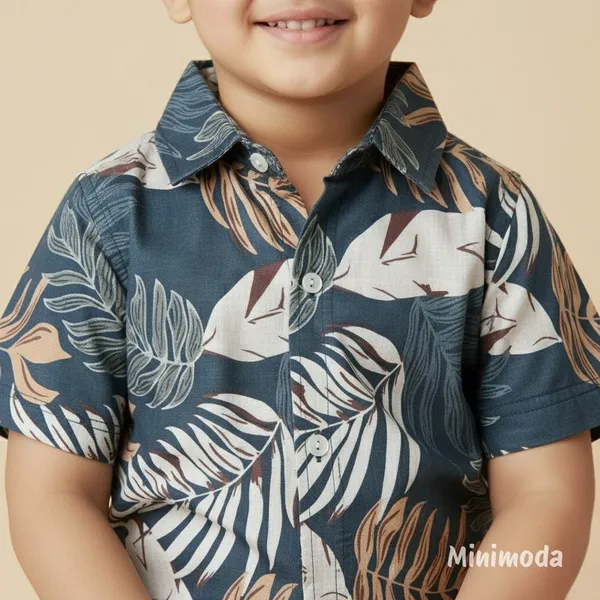 Dark_Tropical_Print_|_Grey_Shirt