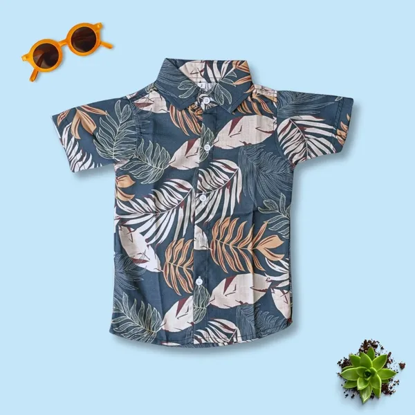 Dark_Tropical_Print_|_Grey_Shirt