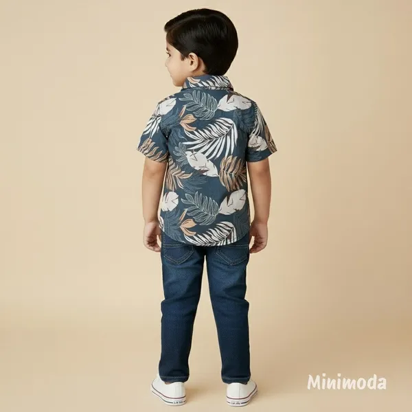 Dark_Tropical_Print_|_Grey_Shirt
