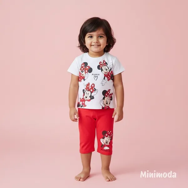 Bow_Mouse_Combo_|_White_&_Red_T-Shirt_&_Pant_Combo