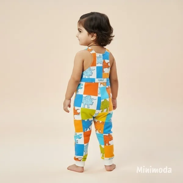 Dino_Patchwork_|_Multicolour_Dungarees