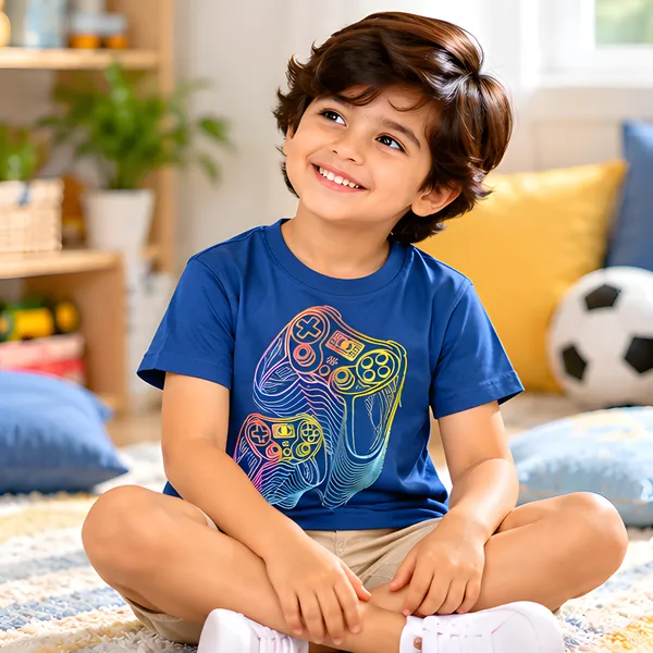 Neon_Game_Controller_|_Blue_T-Shirt
