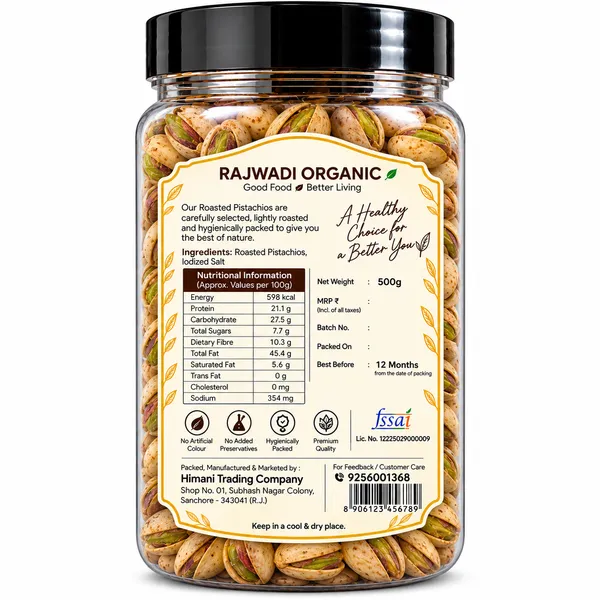 Rajwadi_Organic_Roasted_Salted_Pistachios_500g