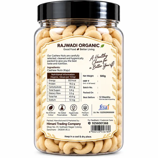 Rajwadi_Organic_Cashew_Nuts_500g