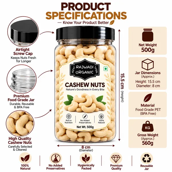 Rajwadi_Organic_Cashew_Nuts_500g