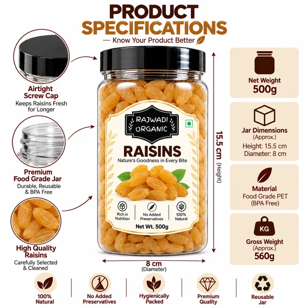 Rajwadi_Organic_Raisins_500g