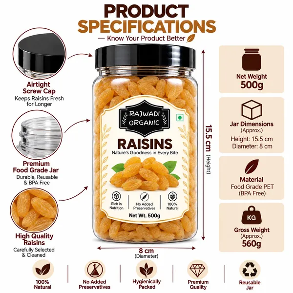 Rawjadi_Organic_Raisins_500g