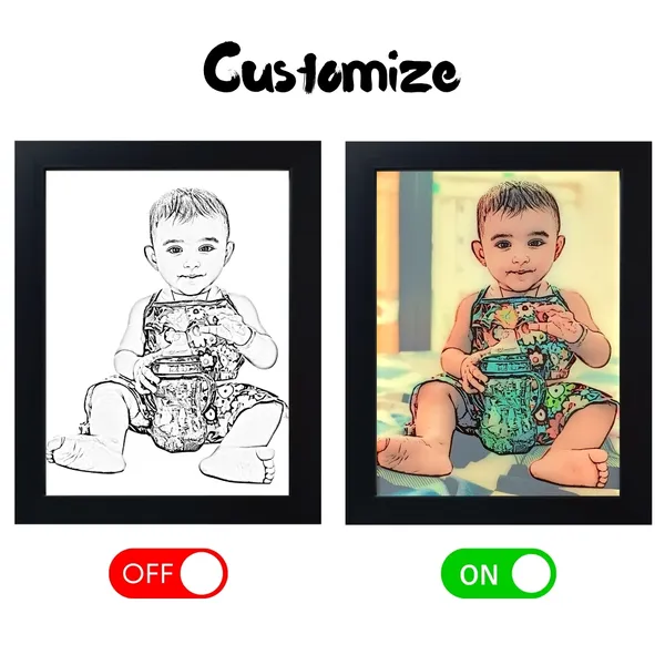Pvc_Modern_Baby_Portrait_Photo_Frame