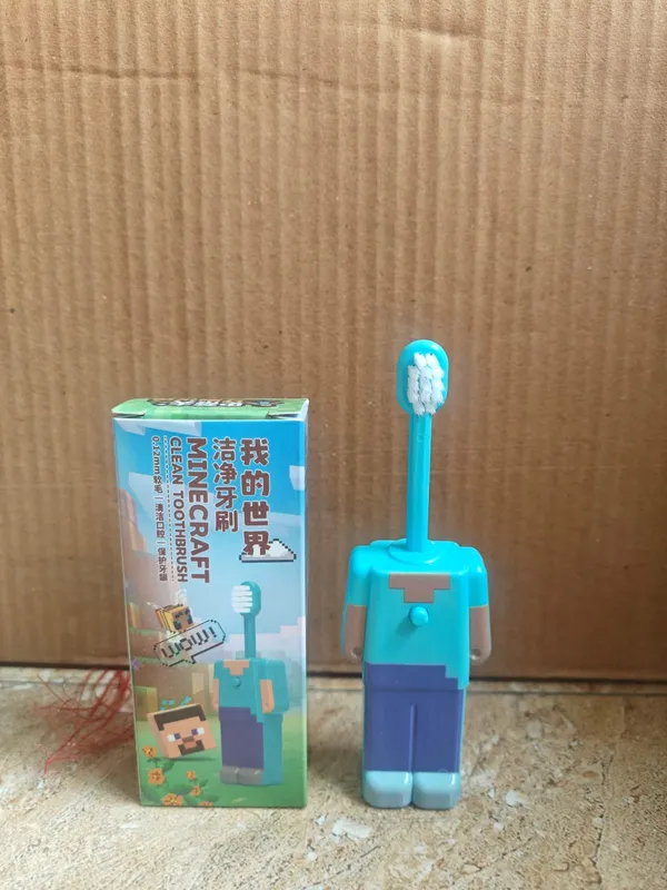 Minecraft_Character_Manual_Toothbrush_for_Kids