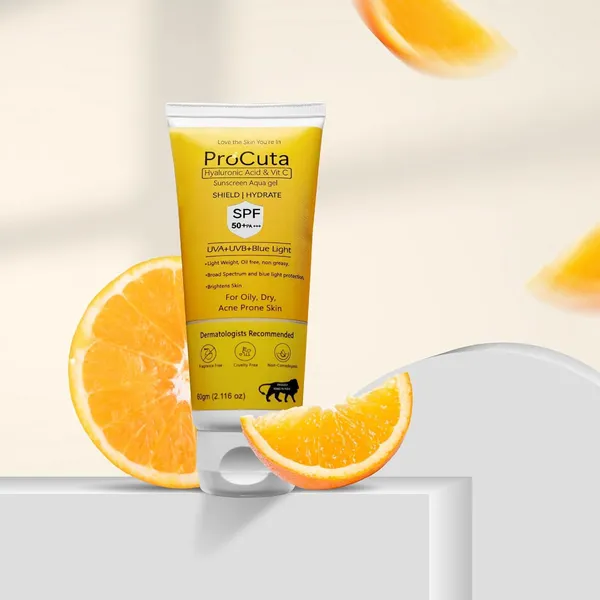 Sunscreen_Spf_50_Pa_Aqua_Gel_For_Face_60g_Broad_Spectrum_Uva_Uvb_Protection_No_White_Cast_Hyaluronic_Acid_Vitamin_C_Green_Tea_Fragrance_Free_Sunscreen_For_Oily_Acne_Prone_Skin