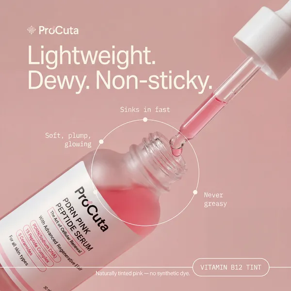 Pdrn_Pink_Peptide_Serum_Salmon_Dna_Pdrn_15_Peptide_Complex_16_Hyaluronic_Acid_Complex_5_Ceramides_Niacinamide_Alpha_Arbutin_Anti_Ageing_Hydrating_Face_Serum_30ml