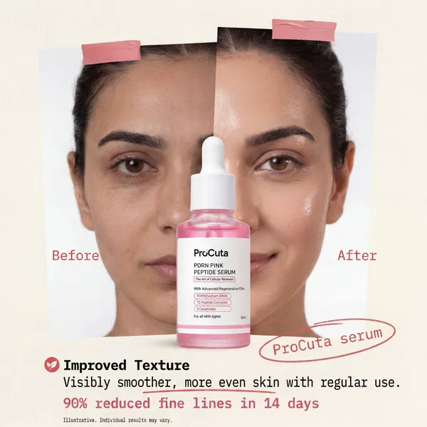 Pdrn_Pink_Peptide_Serum_Salmon_Dna_Pdrn_15_Peptide_Complex_16_Hyaluronic_Acid_Complex_5_Ceramides_Niacinamide_Alpha_Arbutin_Anti_Ageing_Hydrating_Face_Serum_30ml
