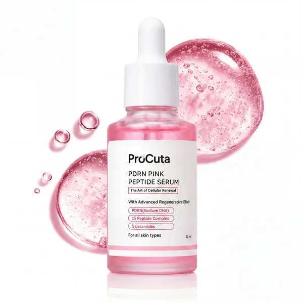 Pdrn_Pink_Peptide_Serum_Salmon_Dna_Pdrn_15_Peptide_Complex_16_Hyaluronic_Acid_Complex_5_Ceramides_Niacinamide_Alpha_Arbutin_Anti_Ageing_Hydrating_Face_Serum_30ml