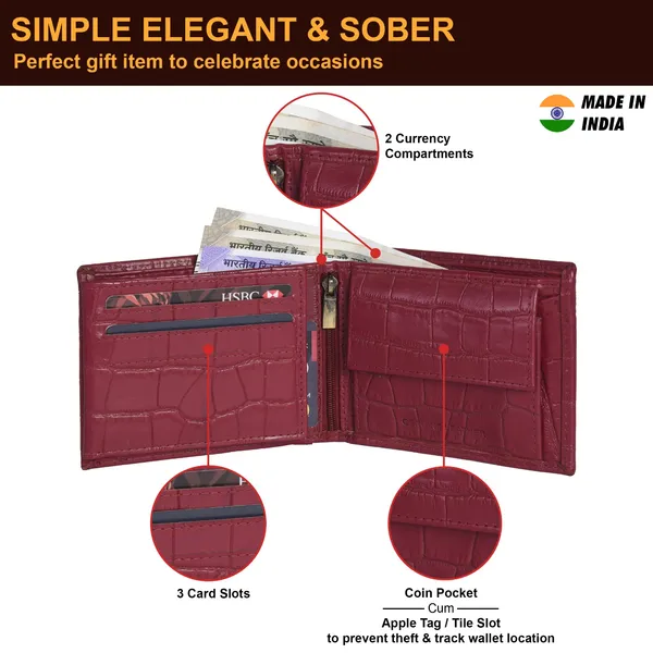 Maroon_Leather_Bi_Fold_Wallet_for_Men