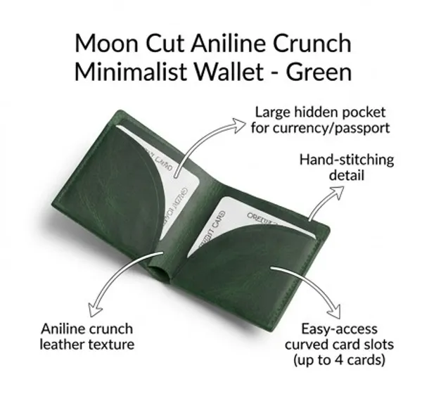 Green_Genuine_Leather_Moon-Cut_Bifold_Wallet_For_Men