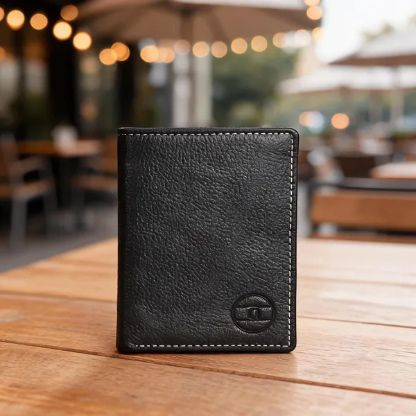 Black_Genuine_Leather_Textured_Bifold_Wallet_For_Men