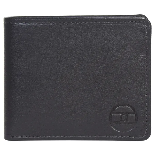 Black_Faux_Leather_Bi-Fold_Wallet_for_Men