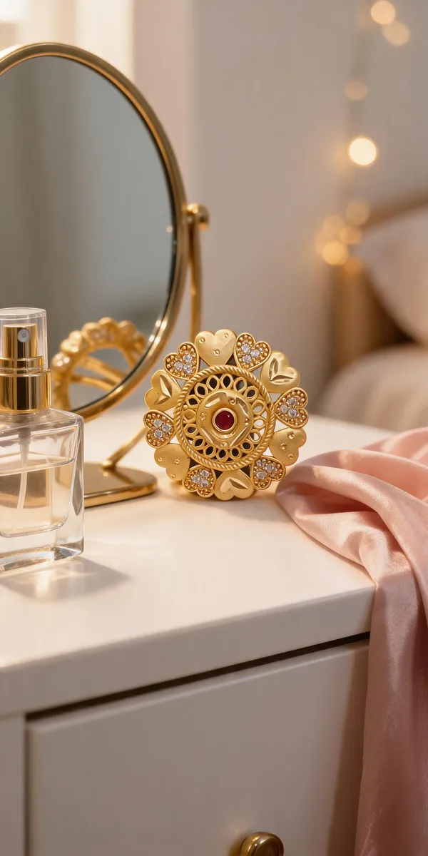 Gold_Brass_Floral_Statement_Ring_For_Women