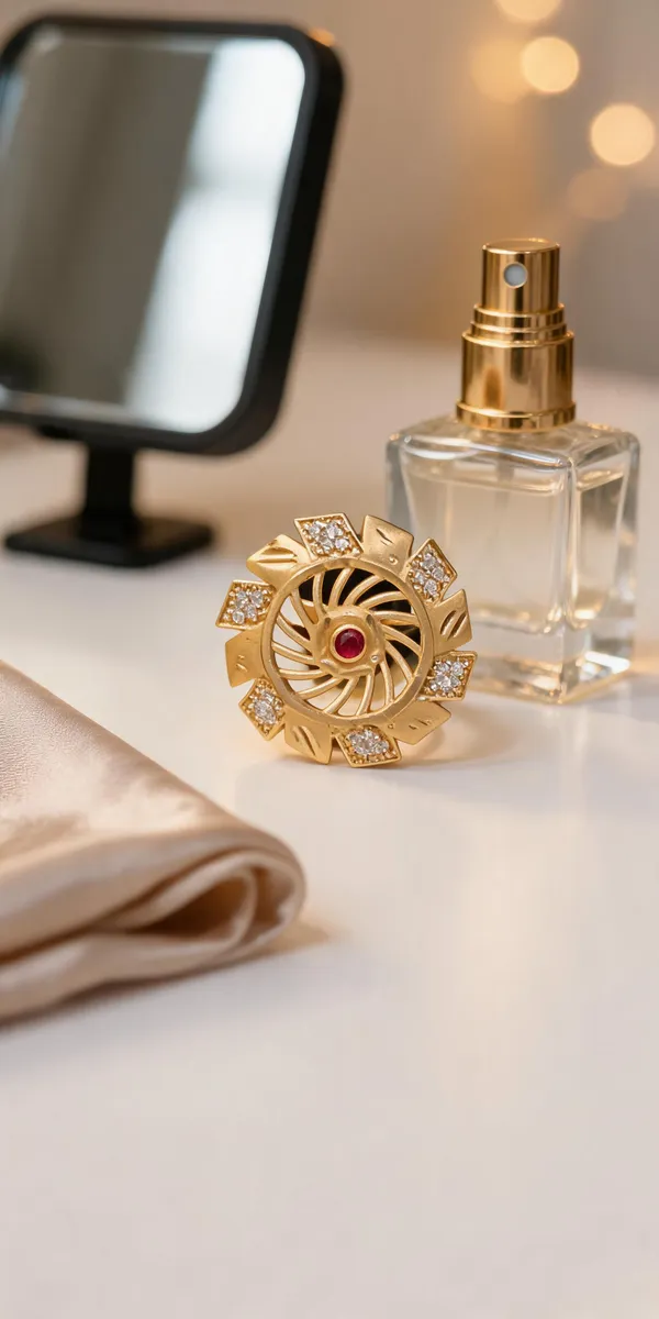Gold_Brass_Floral_Statement_Ring_For_Women