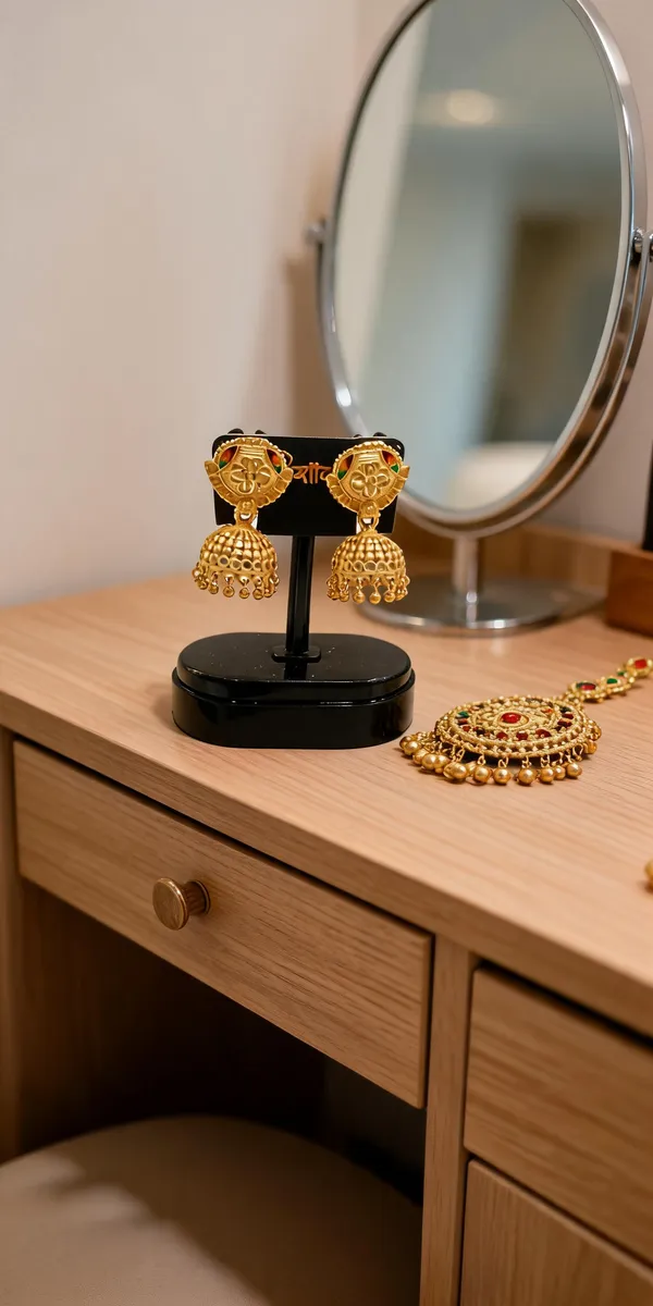 Gold_Brass_Traditional_Jhumka_Earrings_For_Women
