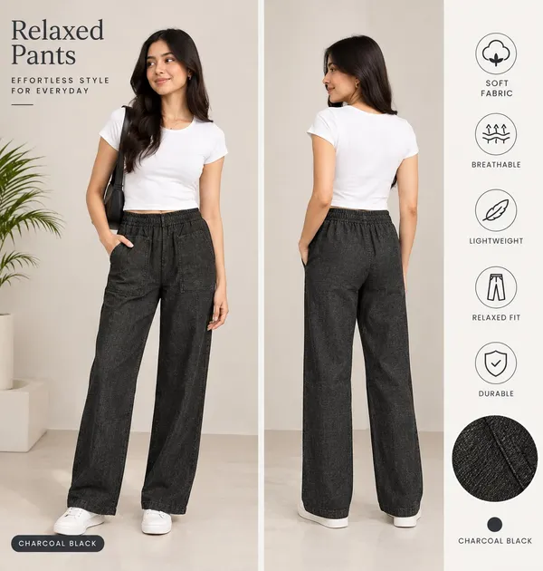 Black_Relaxed_Fit_Pants_for_Women