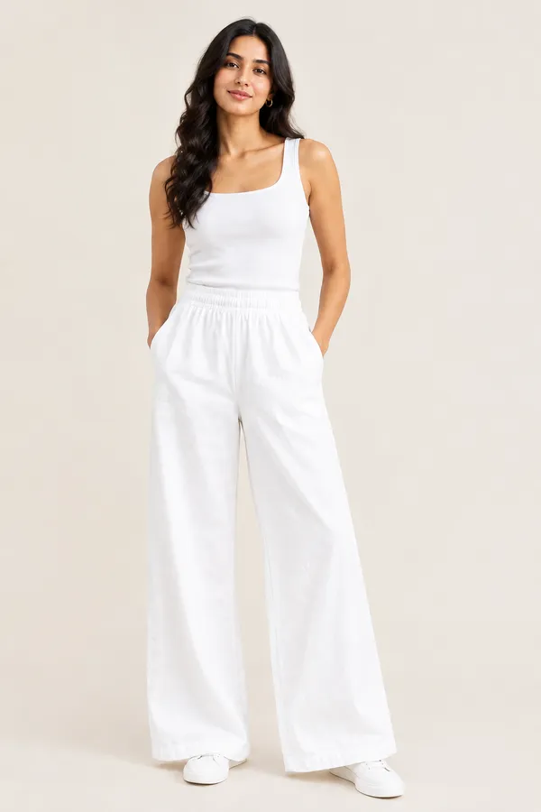 Women’s_Comfort_Fit_Elastic_Waist_Denim_Pants