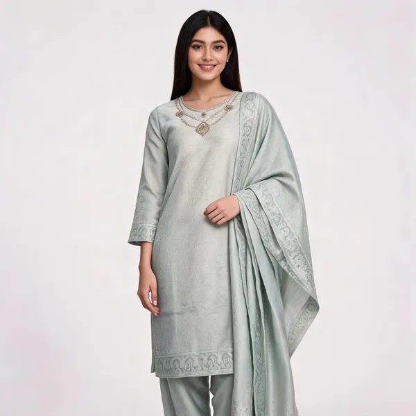 Mint_Woven_Straight_Kurta_Set_for_Women