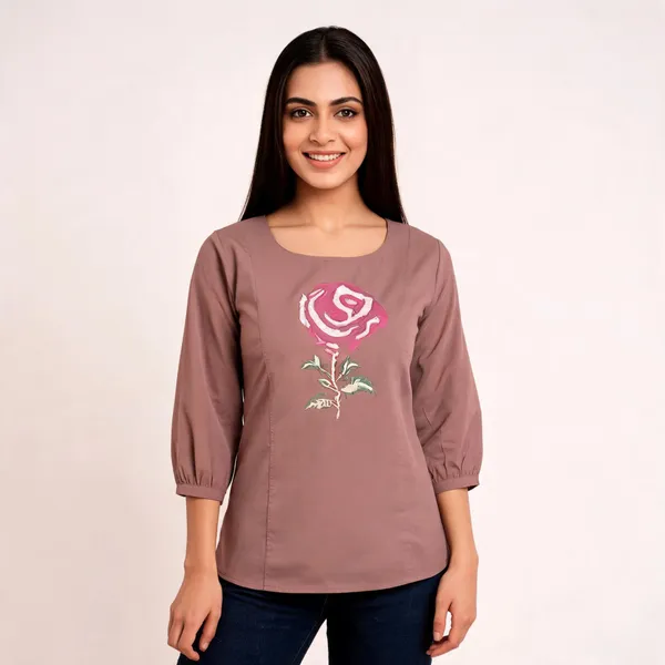 Mauve_Floral_Print_Casual_Top_for_Women