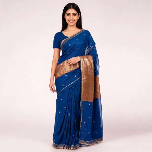 Blue_Embellished_Saree_for_Women