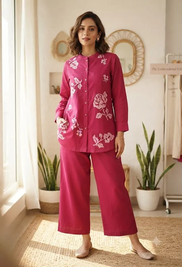 Pink_Printed_Relaxed_Fit_Sleepwear_Set_For_Women