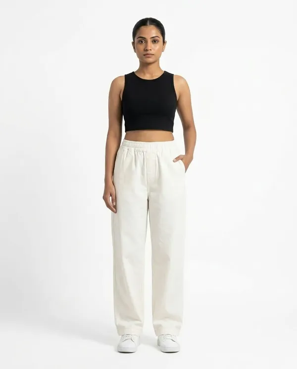 White_Relaxed_Fit_Pants_for_Women