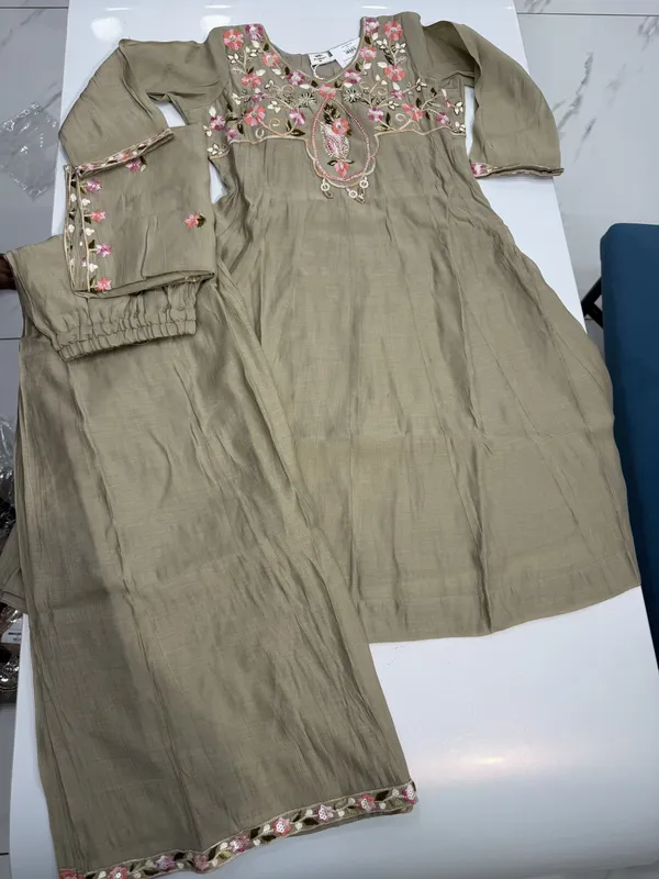 Olive_Embroidered_Straight_Kurta_Set_for_Women