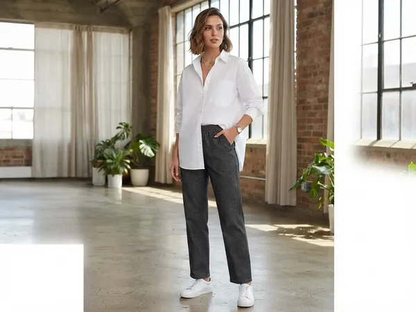 Women’s_Comfort_Fit_Elastic_Waist_Denim_Pants