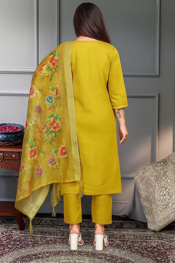 Yellow_Rayon_Embroidered_Kurta_Set_For_Women