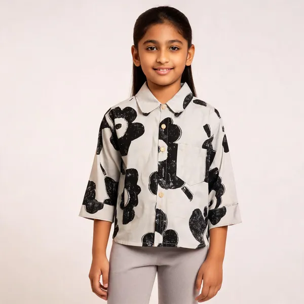 White_Cotton_Printed_Shirt_For_Kids