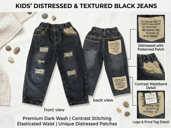 Black_Denim_Distressed_Jeans_for_Kids