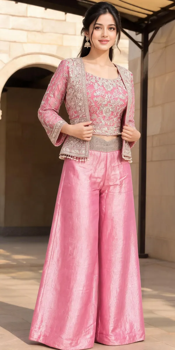 Pink_Fancy_Crop_Top_Palazzo_Set_For_Women